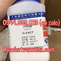 Hoá chất Lauric acid CAS 143-07-7 C12H24O2 lọ 250g